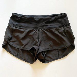 Lululemon Speed Up Short 2.5" - Black - Size 2